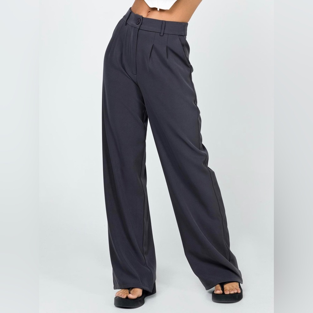 Princess Polly archer pants in  slate